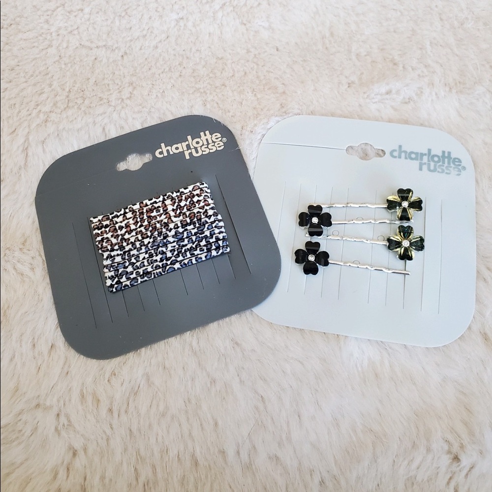 🥳 NWT Charlotte Russe Hair Barrettes
